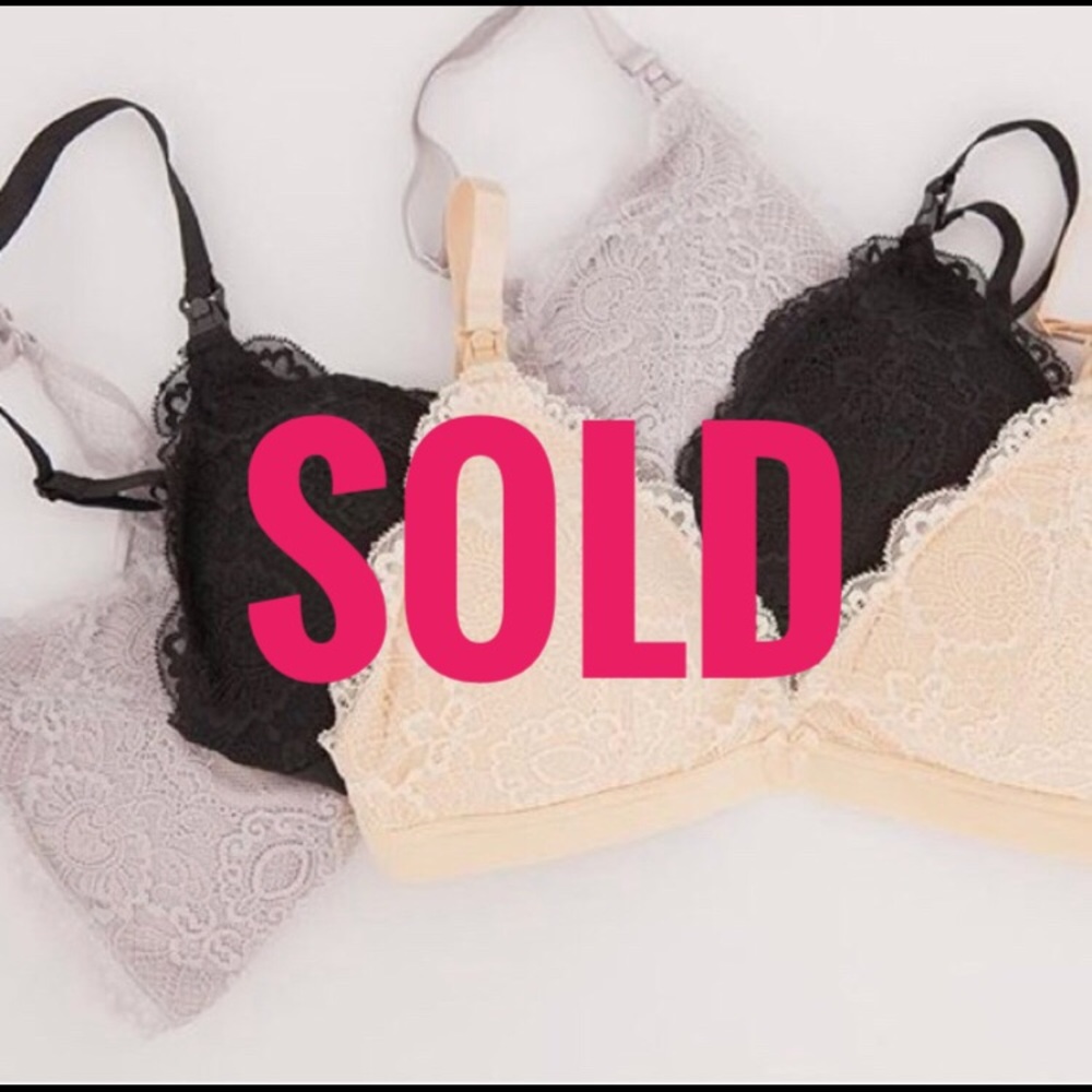 Oh La Lari Trio of Nursing Bras